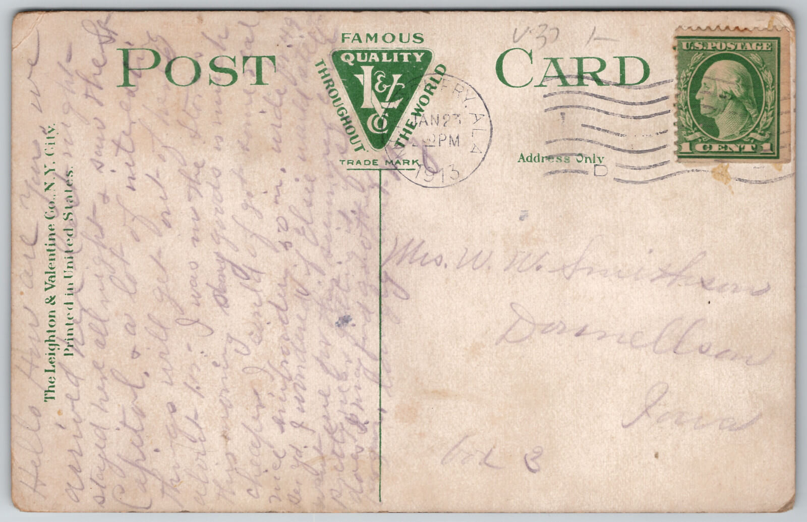 Leighton and Valentine Co version - back