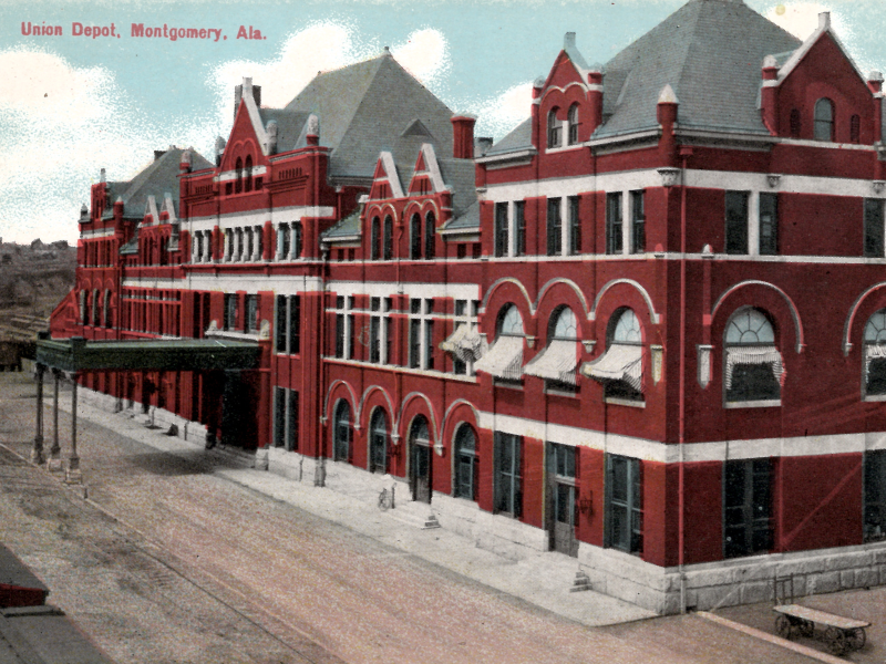 Montgomery Alabama Union Station Postcards