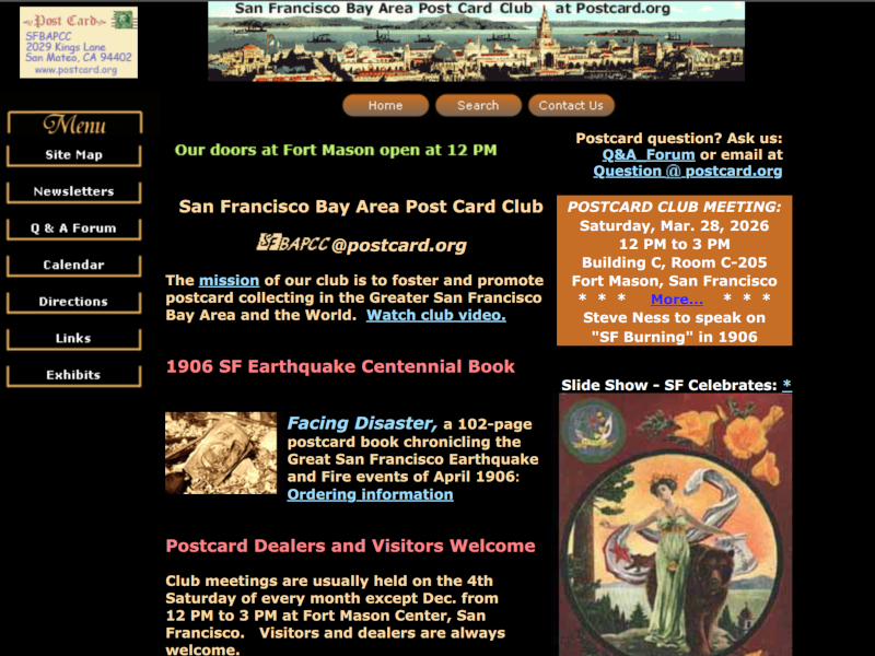 San Francisco Bay Area Post Card Club