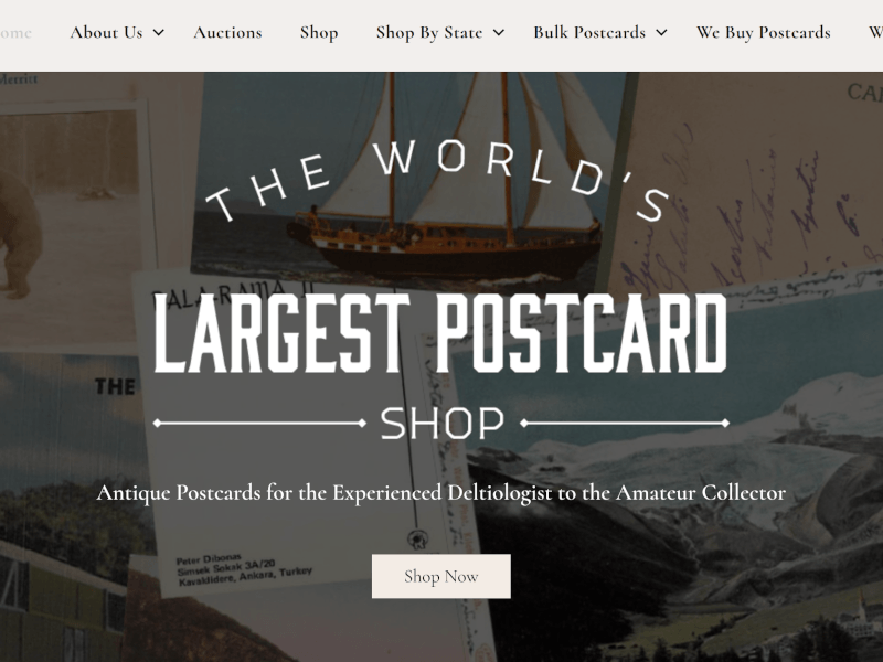 Mary L. Martin Ltd. Postcards