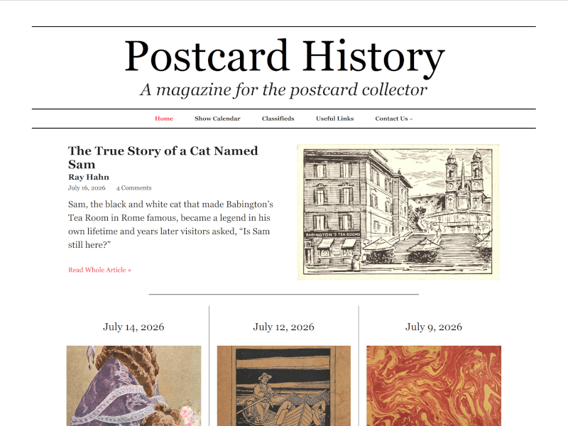 Postcard History