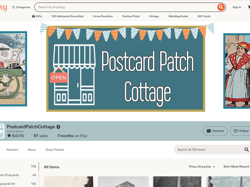 Postcard Patch Cottage