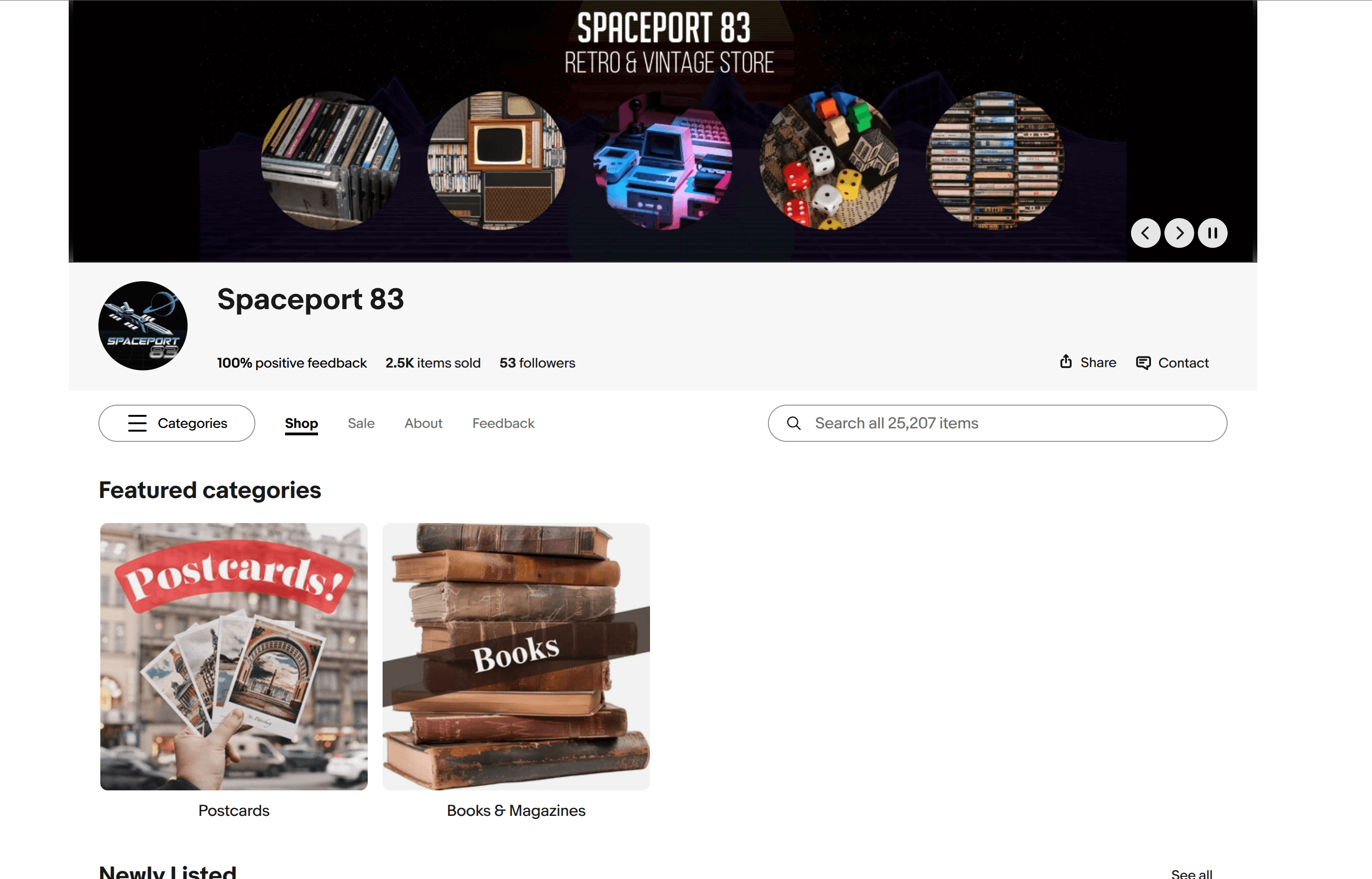 Spaceport 83 - eBay Store